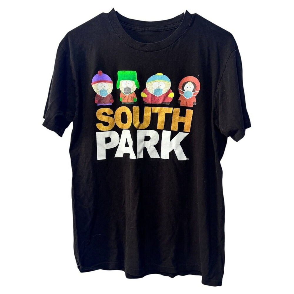 South Park‎ tshirt Pandemic, masks, Vaccination size large
